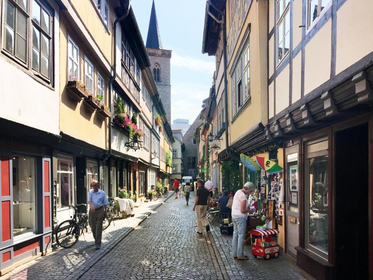 Cosy Apartment In The Heart Of Erfurt 30 M² Pets Allowed المظهر الخارجي الصورة